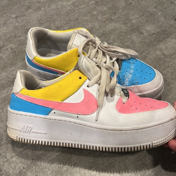 Nike Shoes - Nike Air Force 1s - Custom Painted Size 8.5